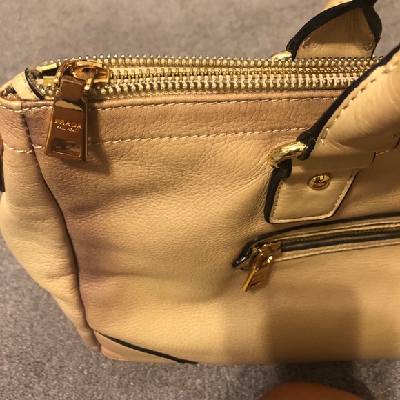 Prada Beige Double Zip Ombré Tote - Picture 15 of 15